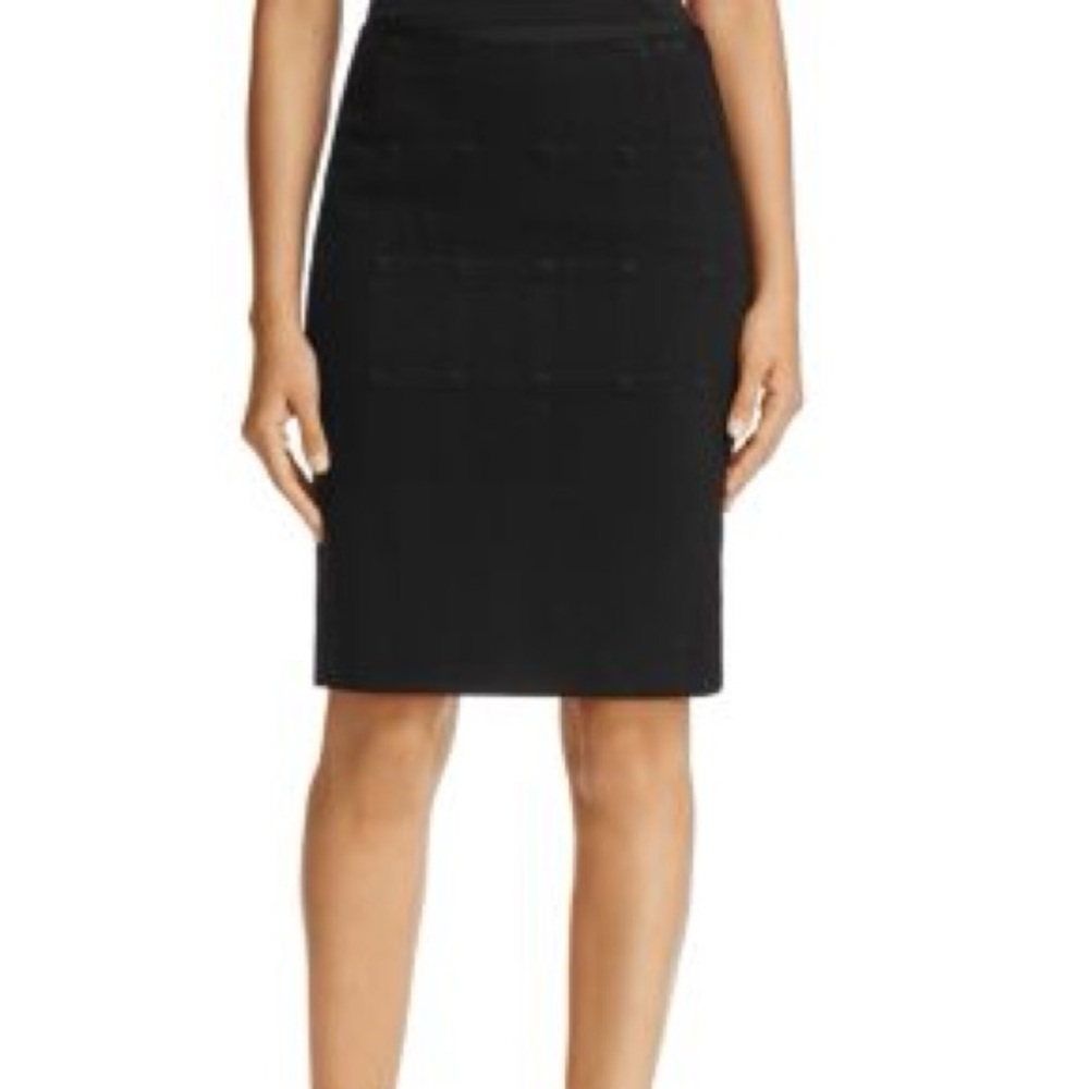 Hugo Boss Manelli Textured Pencil Skirt